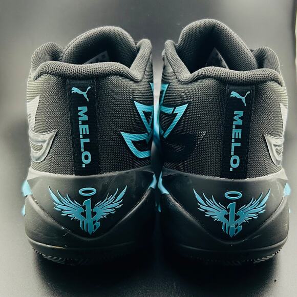 PUMA MB.02 Phenom Basketball Shoes Men’s Size 10 Black 37764401 Athletic - Picture 4 of 8